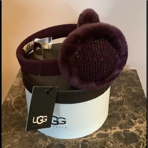 UGG Earmuffs Purple/plum w/bling